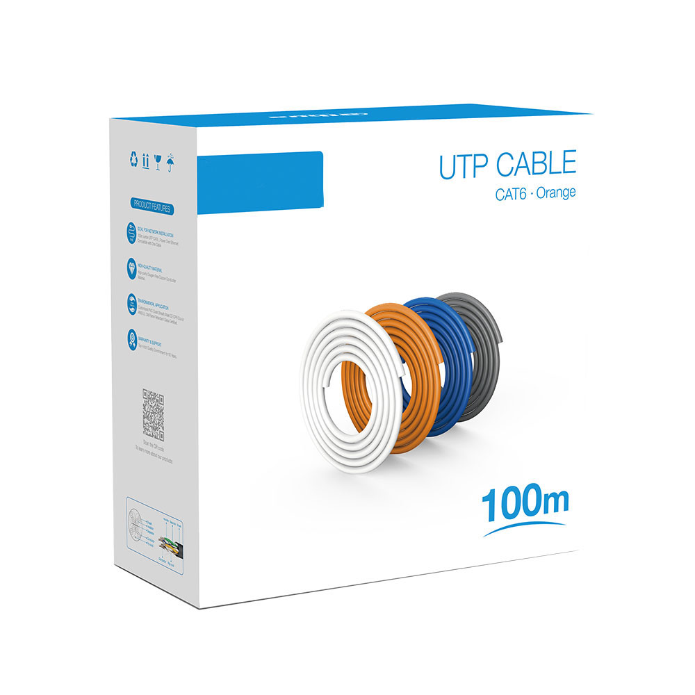 Câble réseau UTP CAT6 PFM922I-6UN-C-100